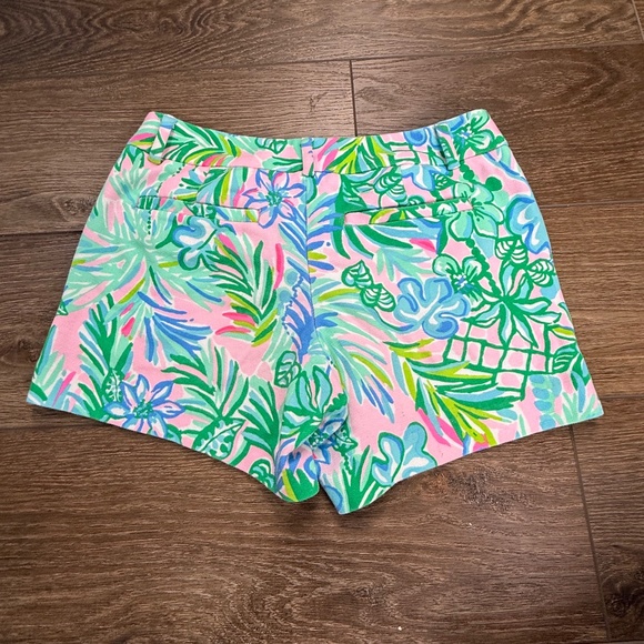 Lilly Pulitzer Women's Shorts Bundle 2 Pairs Size 0 Scallop Floral Preppy Summer - Picture 15 of 16